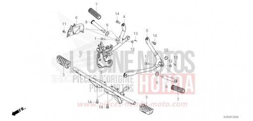 MARCHE CBF125MER de 2024